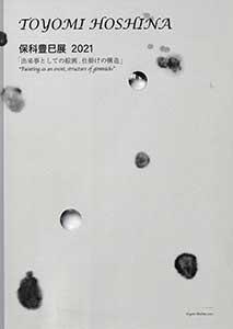 図録：保科豊巳展 2021 「出来事としての絵画、仕掛けの構造」